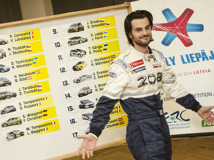 Rally Liepāja pirmais uz starta izies francūzis Konsani