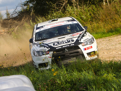 Kurzemes rallija 'Shakedown' ātrākais Plangi, Svilis noskrien no ceļa 