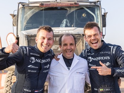 Žala ieraksta savu vārdu Dakaras rallija vēsturē