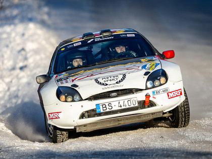 Komandu ieskaitē rallijā 'Alūksne' uzvar 'KURLAND motorsport'