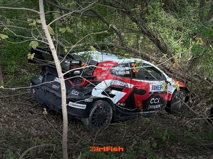 WRC līderi piedzīvo avārijas, Horvātijas WRC vadībā izvirzās Pajari (VIDEO)