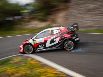 Kanāriju salu rallijā vadībā izvirzās Katsuta, pārsteigumu sarūpē itāļu sportists