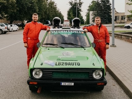 Kristaps Bērziņš: Autosportā nekad nevar paredzēt, kā sacensības beigsies