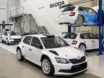 'Škoda Motorsport' aptur rallija mašīnas 'Fabia Rally2 evo' ražošanu