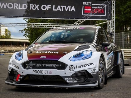 Debiju sacensībās piedzīvos elektriskā 'Ford Fiesta electRX' rallijkrosa automašīna