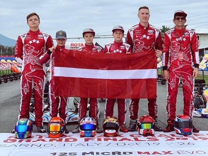 Seši latvieši pārstāvēs Latviju prestižajās 'Rotax Max Challenge' sacensībās Itālijā