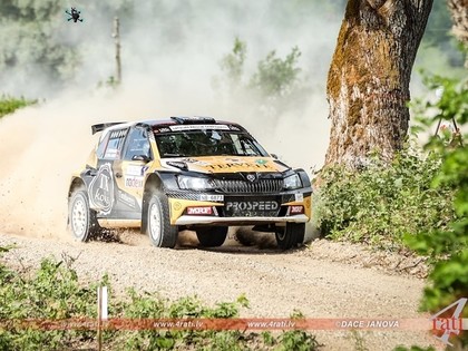 Hermanis/Veilands triumfē rallijsprintā Talsi