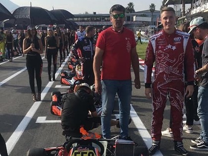  Henrijs Grūbe izcīna 'koka medaļu' prestižajās 'Rotax Max Challenge' sacensībās Itālijā