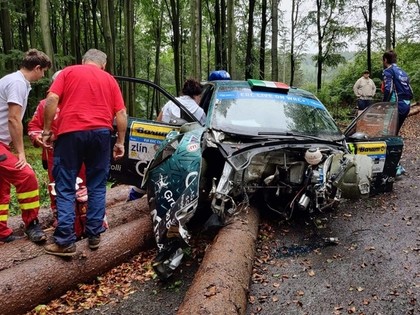 Čehijas ERČ noslēdzas ar Kopecka uzvaru un vairākām smagām avārijām (VIDEO)