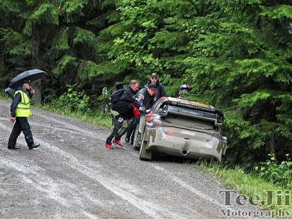 Noivila gatavošanās Somijas WRC noslēdzas ar tehnisku problēmu