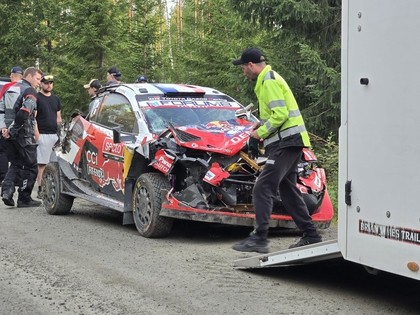 'Toyota' skaidro iemeslu Ožjē avārijai Somijas WRC rallijā
