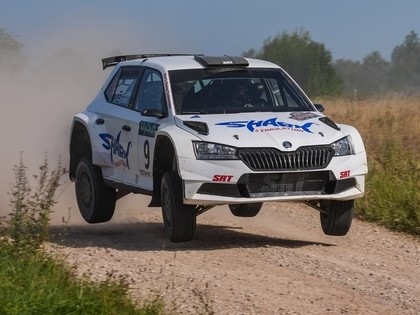 Kristaps Sarma: Ceru, ka nākamajos rallijos varēšu turpināt braukt ar šo auto
