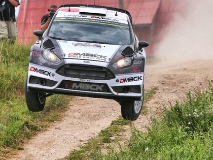 Tanaks 'lido' un kļūst par Polijas WRC rallija līderi