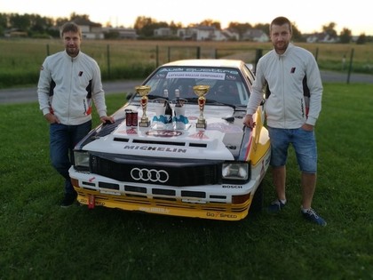 Brāļi Ivars un Andris Velmes uzvar 'Rallijs Latvija' savā klasē un kļūst par čempioniem