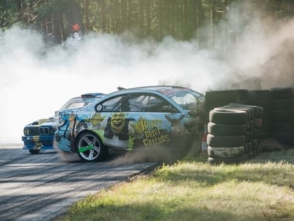 Aizvadīts šīs sezonas maģiskākais drifta posms Raganas katlā 