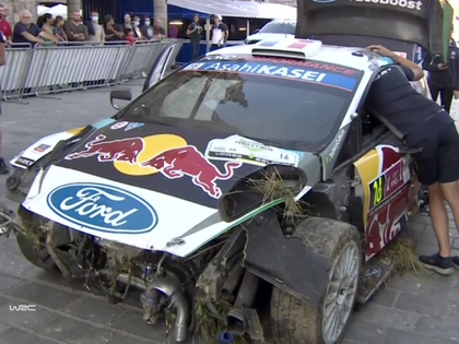 M-Sport sola salabot franču pilota smagi sasisto 'Ford Fiesta WRC'