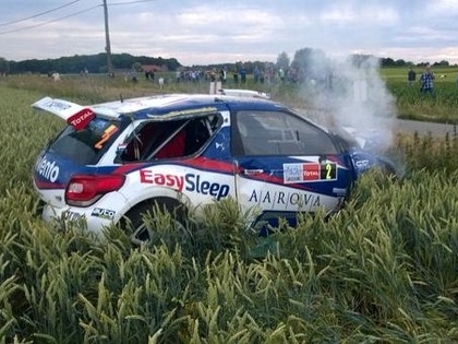 ERČ līderis uzmet trīs kūleņus, Sirmacis / Šimins junioru ieskaitē astotie (VIDEO)