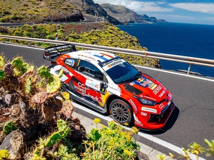Ožjē un Solbergs sarūpē aizraujošu cīņu Kanāriju salu WRC rallijā