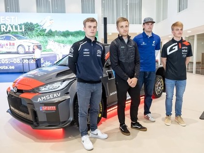 Jaunie igauņu piloti Igaunijas WRC cīnīsies par 50 000 eiro balvu fondu