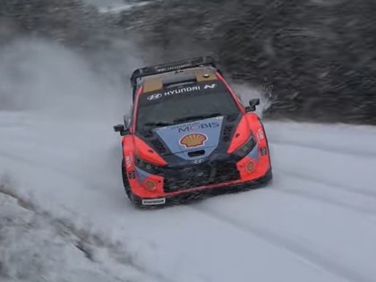 Sniega dēļ tiek pārcelti Noivila testi (VIDEO)