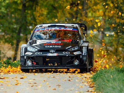 Pēc Centrāleiropas WRC otrās dienas Ožjē un Rovanperu šķir tikai 0,6 sekundes