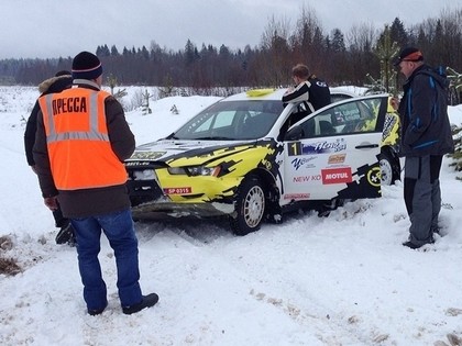 Lukjaņuks avarē otrajā Krievijas rallija čempionāta posmā (FOTO)