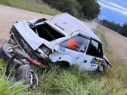 Vairākām latviešu ekipāžām neveiksmīgs posms Igaunijas rallijā