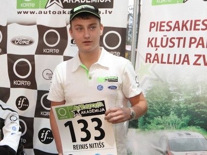 NEZ rallijkrosa posmā Lietuvā uzvaru savā klasē izcīna Nitišs