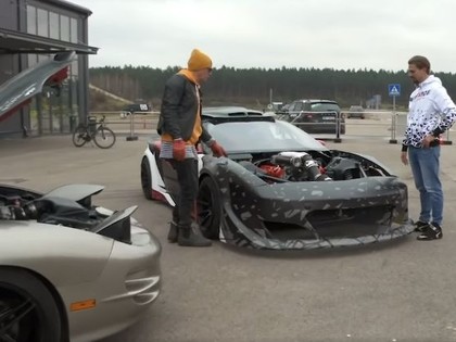 Ātruma cilts video: Burkovs atrāda savu jauno drifta 'Pontiac'