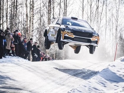 Somijas rallija čempionāta 3.posmā uzvar Lapi, Salas ekipāža spiesta izstāties (FOTO)