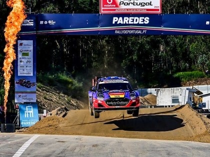 Sesks/Francis ātrākie Portugāles WRC treniņā
