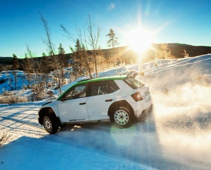 Markusa Gronholma dēls debitēs rallijā