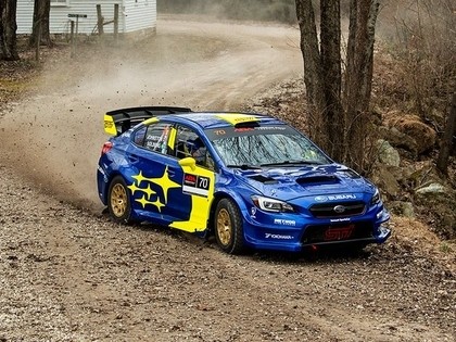 O.Solbergs testē 'Subaru WRX STi', ASV rallija 2.posmā startēs arī Samsonas (FOTO)