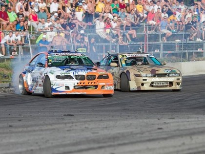 Eglīte atgriežas uz Drift Allstars pjedestāla, Ķezim smaga avārija (FOTO)