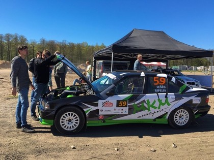 Dans Leščs par prieku skatītājiem tomēr startēs rallijā 'Kurzeme' 