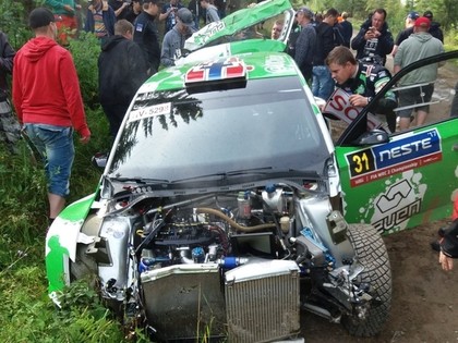 Norvēģu sportists: Kamēr kūleņojām, paspēju nobīties (VIDEO)