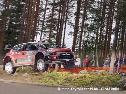 Mīke uzvar Somijas rallija testa ātrumposmā, Tanaks trešais (VIDEO)