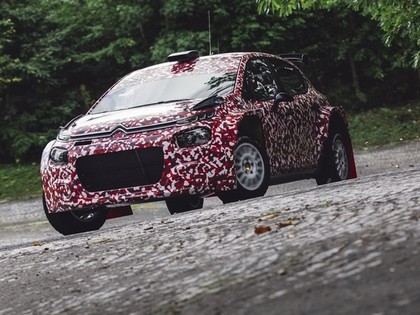 'Citroen' aizvada testus ar jauno 'Citroen C3 R5' (VIDEO)