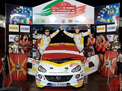 Romas ERČ uzvar Lukjaņuks, Sesks/Francis izcīna pirmo uzvaru ERC Junior U27 klasē