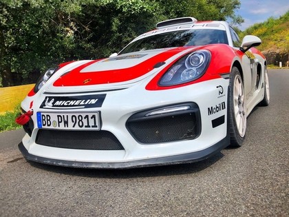 Vācijas WRC debiju piedzīvo 'Porsche Cayman RGT' (VIDEO)