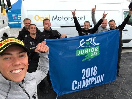 Sesks/Francis - Eiropas rallija čempioni ERC Junior U27 klasē
