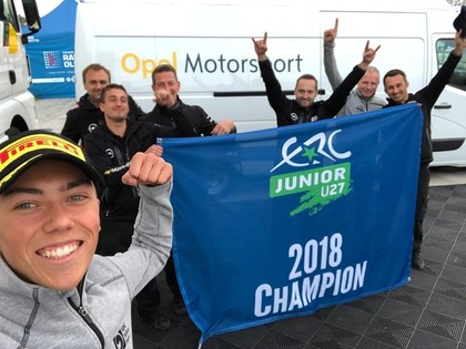 Sesks/Francis - Eiropas rallija čempioni ERC Junior U27 klasē