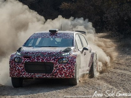 Jaunais 'Citroën C3 R5' debiju piedzīvos novembra beigās (VIDEO)