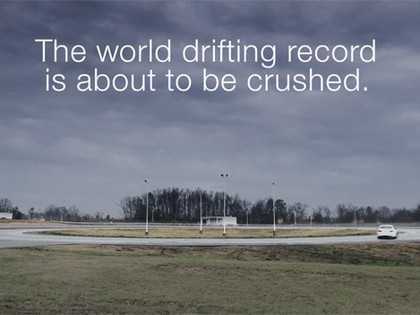 BMW gatavojas uzstādīt garākā drifta rekordu pasaulē (VIDEO)