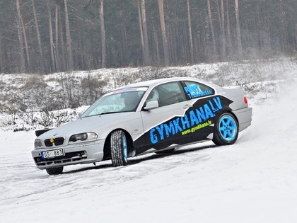 333 Ziemas kausa 3. posmā uzvar Elksnis, Gymkhana Ice Kart - Žvibulis
