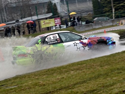 Rallija supersprintā uz pjedestāla arī krievu braucējs