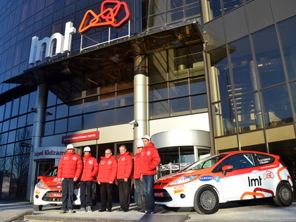 Prezentē 'LMT Autosporta akadēmijas' rallija komandu, mērķis - pasaules čempiontituls