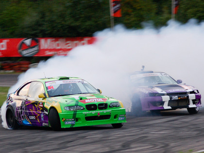 Blušs pārspēj Eiropas labākos un izcīna fantastisku uzvaru Drift Allstars Rīgas posmā (FOTO)