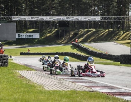 Kandavas kartingtrase atjauno savu darbību