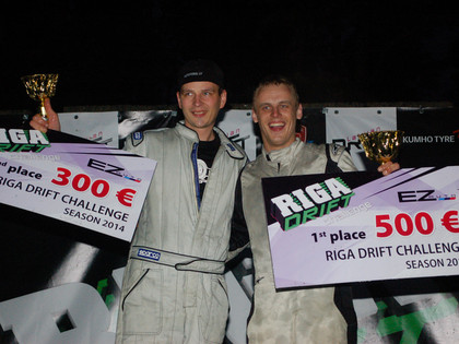 Latvijas drifta sezonas atklāšanā uzvaru izcīna vicečempions Cīrulis (FOTO)